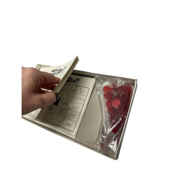 QUIZMO Math Vocabulary Math Bingo Games for Kids Homeschool After school - Picture 8 of 9